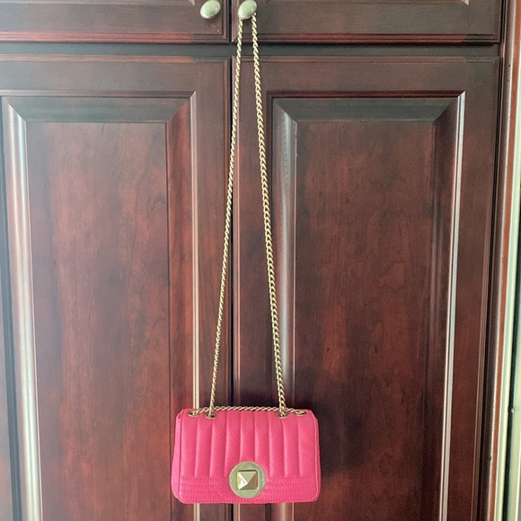 Kate Spade Pink Quilted Bag with Gold Chain - Picture 4 of 14